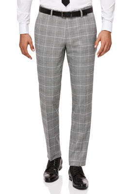 Harold Suit Pant, Black White Check, hi-res